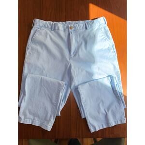 IZOD Saltwater Stretch Straight Fit Chino Pants Light Blue 36x32